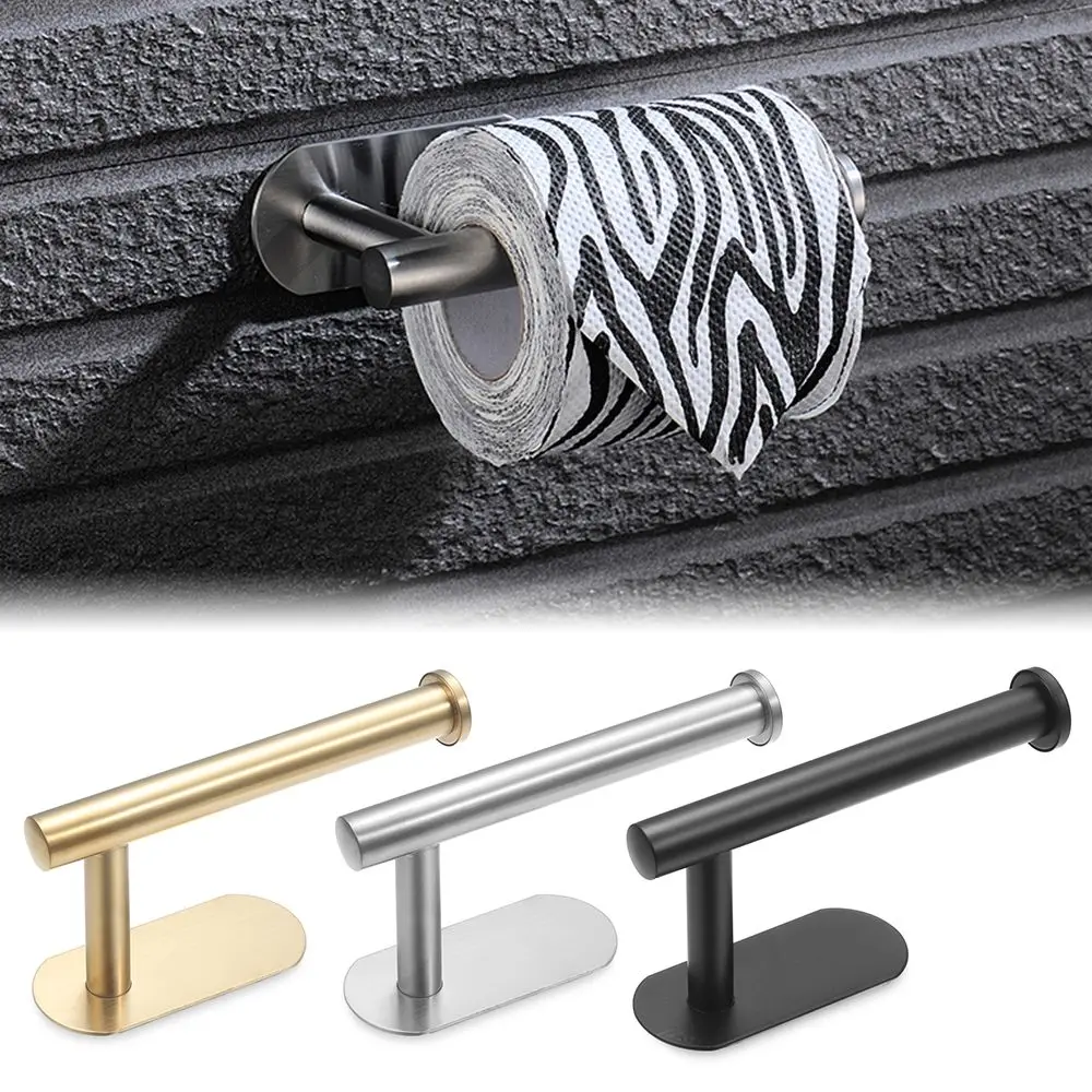 Stainless Steel Seamless Adhesive Hook Toilet Roll Holder Toilet Paper Holder Storage Rack Bathroom Accessories
Stainless Steel Seamless Adhesive Hook Toilet Roll Holder Toilet Paper Holder Storage Rack Bathroom Accessories