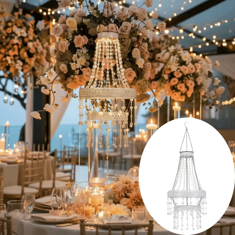 Waterproof Hanging Solar Lantern Modern Design LED Light Outdoor Chandelier With S Hook Crystal Acrylic Crystal Acrylic Lantern
Waterproof Hanging Solar Lantern Modern Design LED Light Outdoor Chandelier With S Hook Crystal Acrylic Crystal Acrylic Lantern