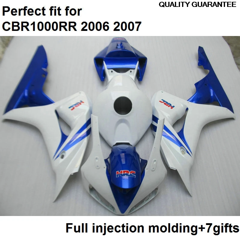 fit for Honda injection molding CBR1000RR 2006 2007 blue white fairings kit CBR 1000RR 06 07 NV07
fit for Honda injection molding CBR1000RR 2006 2007 blue white fairings kit CBR 1000RR 06 07 NV07