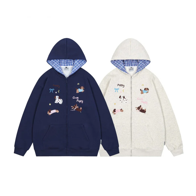 MAQVOB Top Quality EU US Size Embroidered Hooded Sweatshirt for Men and Women Autumn Winter Casual Hoodie Jacket
MAQVOB Top Quality EU US Size Embroidered Hooded Sweatshirt for Men and Women Autumn Winter Casual Hoodie Jacket