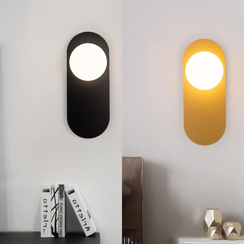 Bedroom Headboard Wall Light Modern Simple Gold Black Ball Living Room Background Wall Decorative Light Hotel Corridor Light
Bedroom Headboard Wall Light Modern Simple Gold Black Ball Living Room Background Wall Decorative Light Hotel Corridor Light