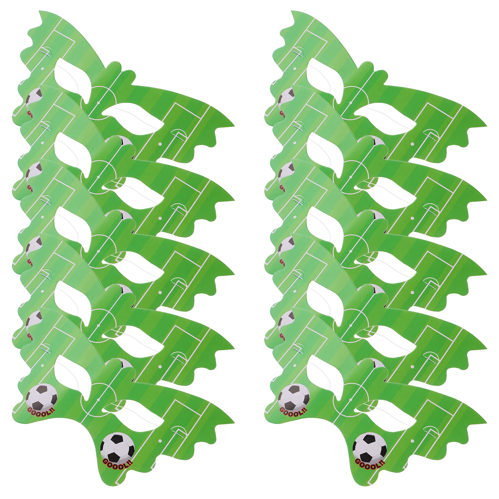 20pcs Football Kids Masks Funny Cartoon Party Mask Prop Paper Cosplay Masquerade Party Gift Lightweight Reusable
20pcs Football Kids Masks Funny Cartoon Party Mask Prop Paper Cosplay Masquerade Party Gift Lightweight Reusable