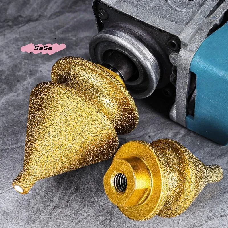 S-1Pc Wear-resistant New Design Grinding Wheel Round Shape Enlarged Hole Opener Granite Cutting M10 Adamas Chamfer Drill Bit
S-1Pc Wear-resistant New Design Grinding Wheel Round Shape Enlarged Hole Opener Granite Cutting M10 Adamas Chamfer Drill Bit