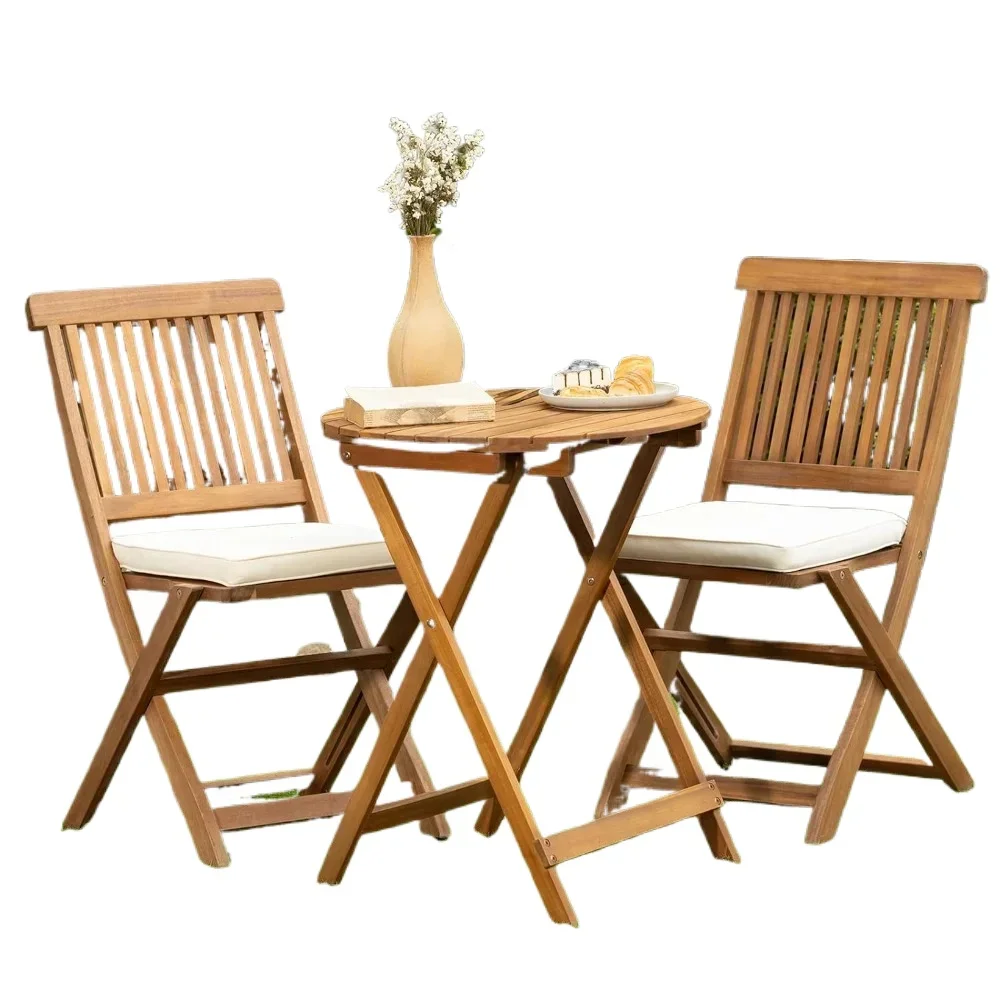 Round Table Heavy Duty 400lbs Capacity Set 3 Piece Outdoor, Folding Chairs w/Cushion
Round Table Heavy Duty 400lbs Capacity Set 3 Piece Outdoor, Folding Chairs w/Cushion