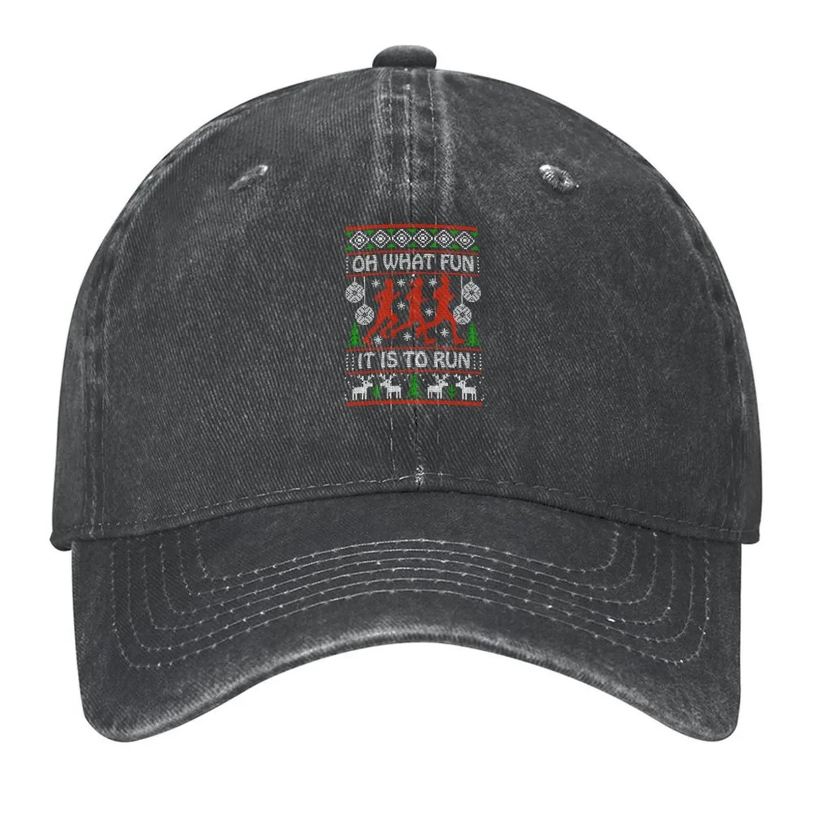 Christmas gift idea for runners oh what fun it is to run Baseball Cap western Hat Golf Hat Man Hat Man For The Sun Women Men's
Christmas gift idea for runners oh what fun it is to run Baseball Cap western Hat Golf Hat Man Hat Man For The Sun Women Men's