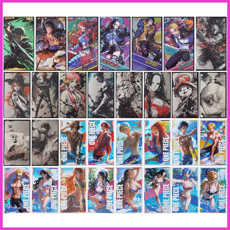 Аниме ONE PIECE редкая цветная бумага Коллекционная карта Зоро Луффи Нами Робин Санджи Ута Ямато Хэнкок Игрушки для мальчика Подарок на день рождения
Аниме ONE PIECE редкая цветная бумага Коллекционная карта Зоро Луффи Нами Робин Санджи Ута Ямато Хэнкок Игрушки для мальчика Подарок на день рождения
