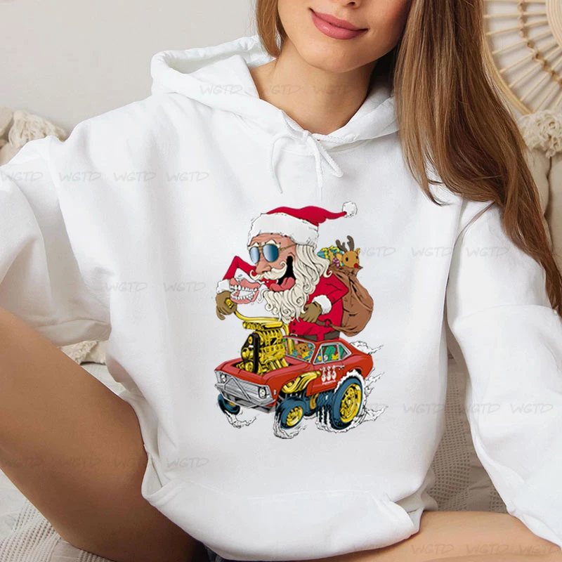 Women Casual Print Christmas Hoodies Autumn Long Sleeve Funny Santa Claus Hooded Harajuku Fashion Street Style Xmas Sweatshirts
Women Casual Print Christmas Hoodies Autumn Long Sleeve Funny Santa Claus Hooded Harajuku Fashion Street Style Xmas Sweatshirts
