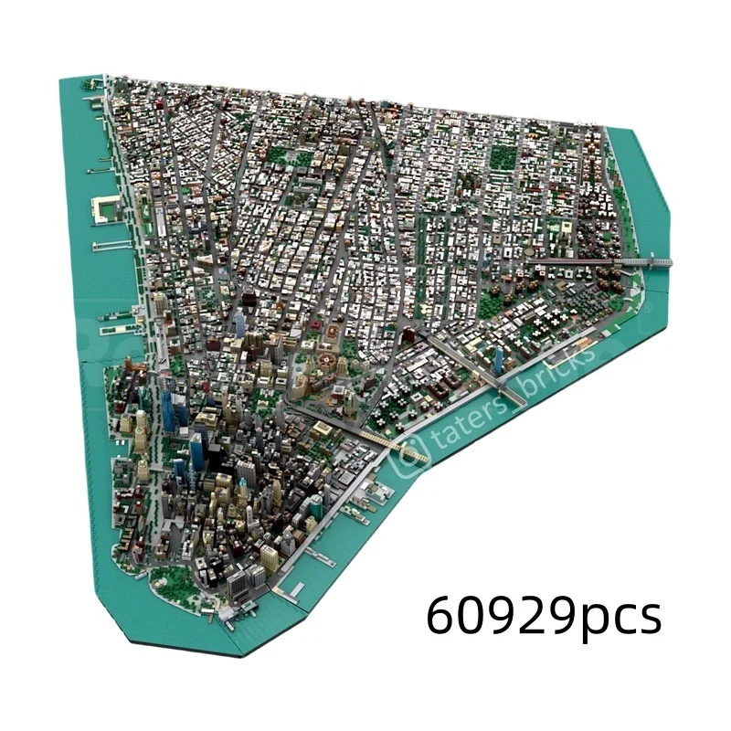 Modular City Street View MOC Building Set, Lower Manhattan Urban Architecture Model for Gifts New York City Landmark Scene
Modular City Street View MOC Building Set, Lower Manhattan Urban Architecture Model for Gifts New York City Landmark Scene