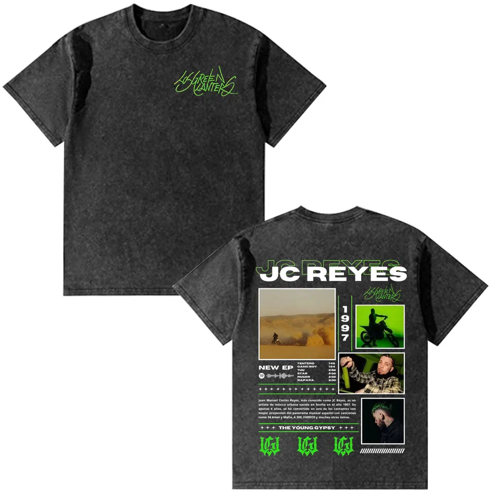 Rapper Jc Reyes Album 2025 Vintage Washed T Shirts Men Women Hip Hop Fashion T-shirts Cotton Casual Oversized T-shirt Streetwear
Rapper Jc Reyes Album 2025 Vintage Washed T Shirts Men Women Hip Hop Fashion T-shirts Cotton Casual Oversized T-shirt Streetwear