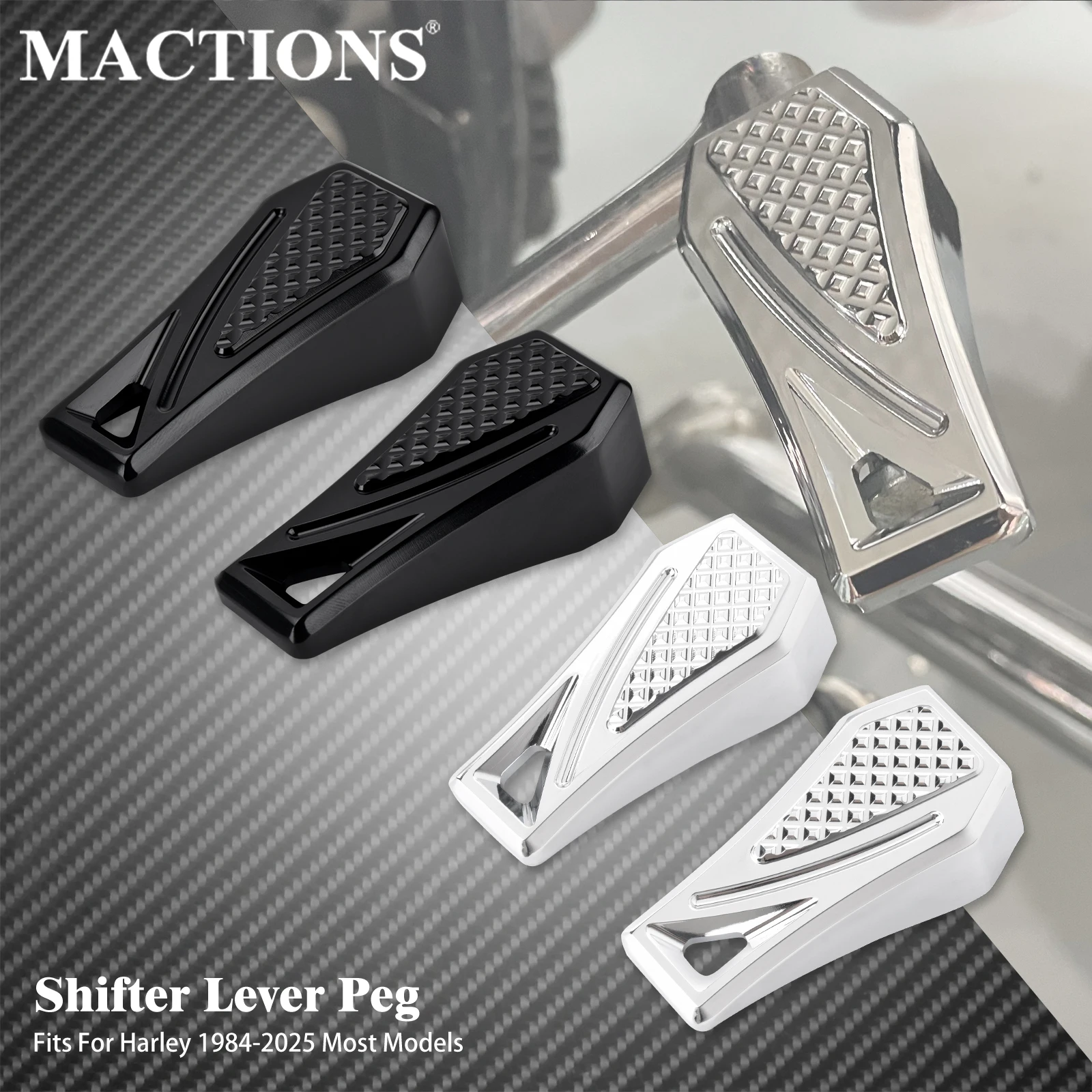 Motorcycle Shifter Lever Peg Extension Gear Shift Lever For Harley Touring Road King Street Glide Softail Sportster 883 1984-25
Motorcycle Shifter Lever Peg Extension Gear Shift Lever For Harley Touring Road King Street Glide Softail Sportster 883 1984-25