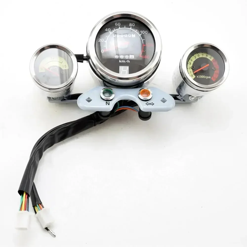 Mechanical Motorcycle SpeedoMeter Odometer Retro With Gear Led Indicator Light Cafe Racer For Honda SUZUKI QS150 QS150-B Spare
Mechanical Motorcycle SpeedoMeter Odometer Retro With Gear Led Indicator Light Cafe Racer For Honda SUZUKI QS150 QS150-B Spare