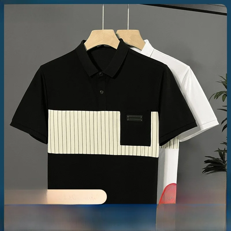 Men's Casual Short Sleeve Shirt Summer Loose Fit Patchwork Design Breathable Fashionable Versatile Business Collar
Men's Casual Short Sleeve Shirt Summer Loose Fit Patchwork Design Breathable Fashionable Versatile Business Collar