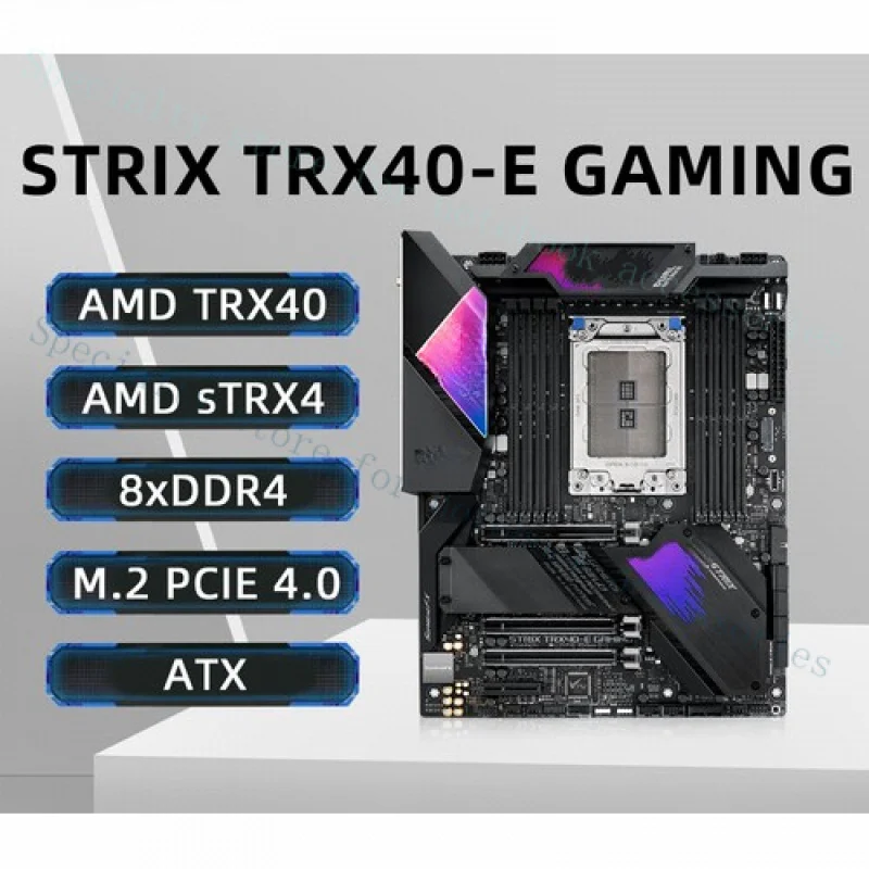A++FOR ASUS ROG Strix TRX40-E Gaming Motherboard Support AMD 3960X 3970X 3990X CPU
A++FOR ASUS ROG Strix TRX40-E Gaming Motherboard Support AMD 3960X 3970X 3990X CPU