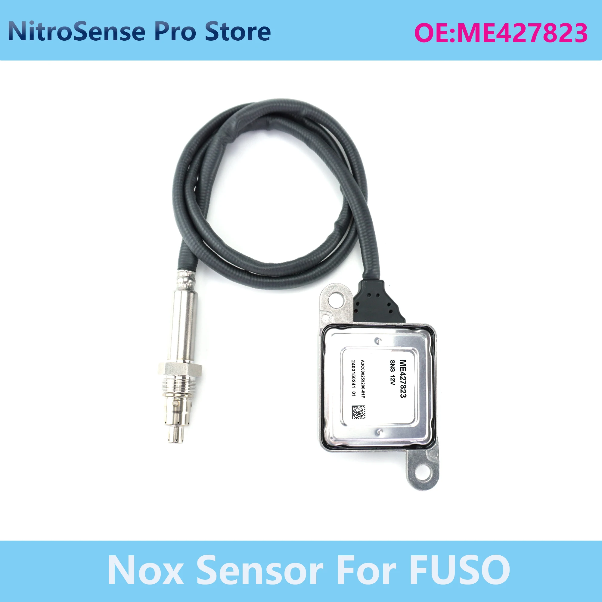 High Quality Nox Sensor12V ME427823 Nitrogen Oxide Sensor Compatible Fits For Mitsubishi Fuso Canter
High Quality Nox Sensor12V ME427823 Nitrogen Oxide Sensor Compatible Fits For Mitsubishi Fuso Canter