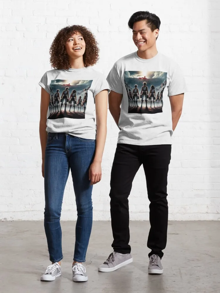 The Arrival Of The Titan Classic T-Shirt Men Women Clothes Oversized Cotton Tees New Fashion Top Tees
The Arrival Of The Titan Classic T-Shirt Men Women Clothes Oversized Cotton Tees New Fashion Top Tees