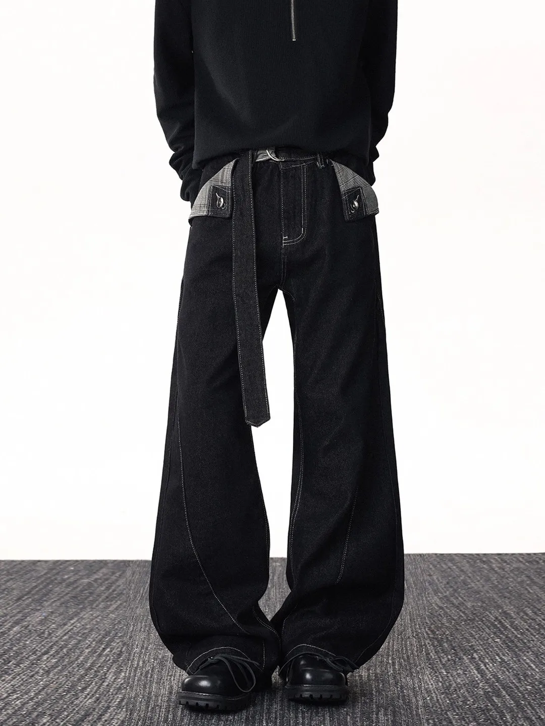 Men's Loose Straight Leg Jeans Vintage American Retro Cleanfit Casual Knife Flared Denim Pants Autumn Seasonal Wear
Men's Loose Straight Leg Jeans Vintage American Retro Cleanfit Casual Knife Flared Denim Pants Autumn Seasonal Wear