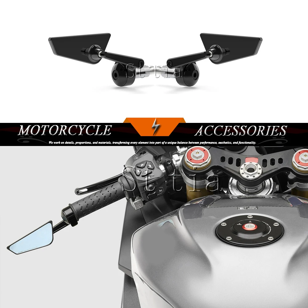 Motorcycle Side Rearview Mirror For Honda CBR500R CBR600RR CBR650R E-Clutch 2019-2025 2026 Anti-Glare Handle Bar End Mirrors
Motorcycle Side Rearview Mirror For Honda CBR500R CBR600RR CBR650R E-Clutch 2019-2025 2026 Anti-Glare Handle Bar End Mirrors
