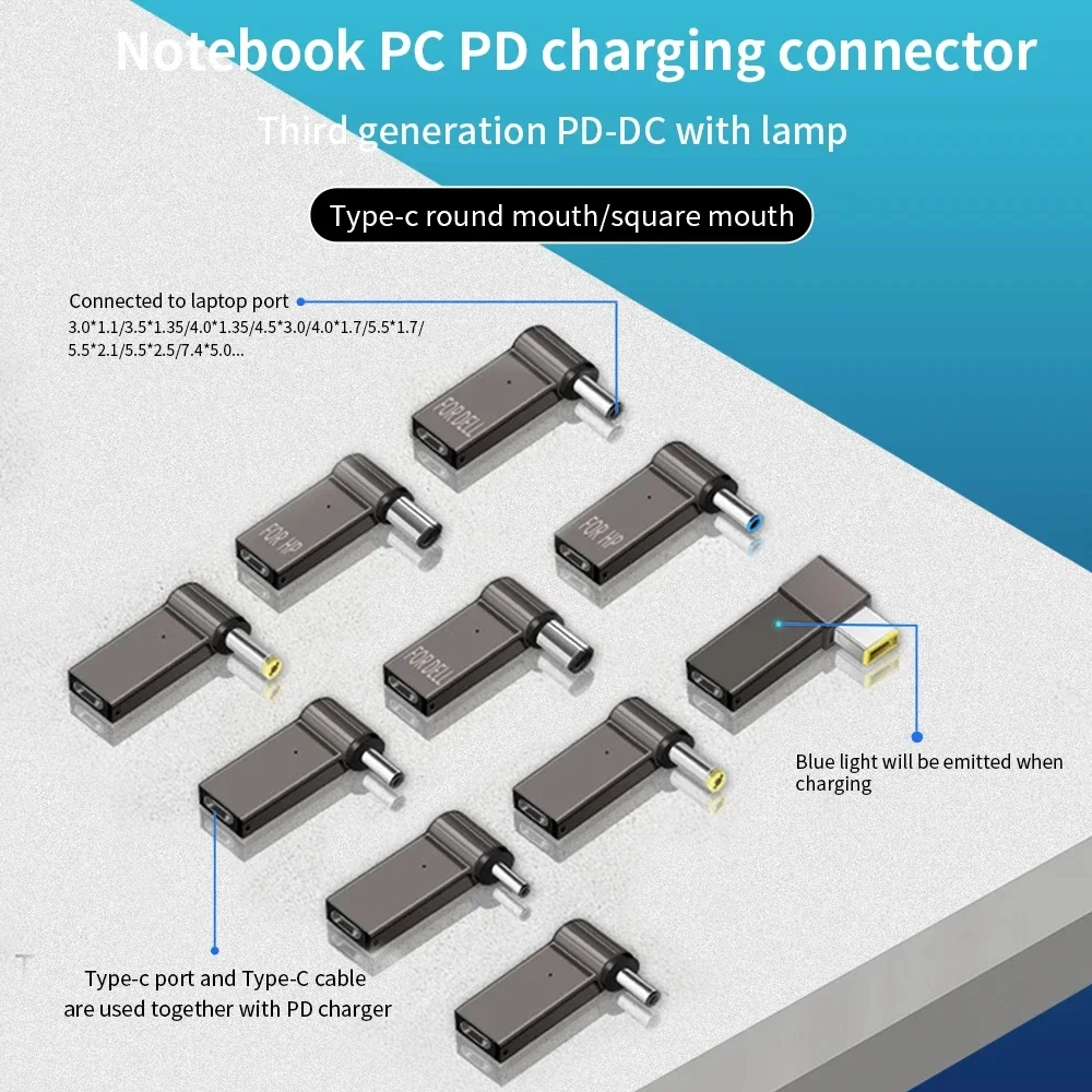 Зарядное устройство для ноутбука, разъем питания, адаптер PD 100 Вт 5A USB Type-C «Мама»-«папа» постоянного тока для HP/Lenovo/DELL
Зарядное устройство для ноутбука, разъем питания, адаптер PD 100 Вт 5A USB Type-C «Мама»-«папа» постоянного тока для HP/Lenovo/DELL