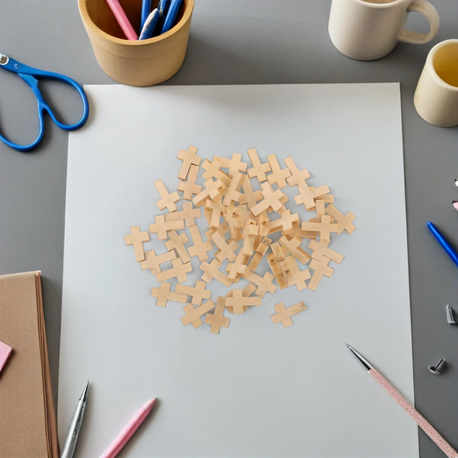 200Pcs Vintage Wooden Cross Pendants Natural Unfinished Mini Wood Charms Jewelry Making Bracelets Necklaces DIY Crafts Easter
200Pcs Vintage Wooden Cross Pendants Natural Unfinished Mini Wood Charms Jewelry Making Bracelets Necklaces DIY Crafts Easter