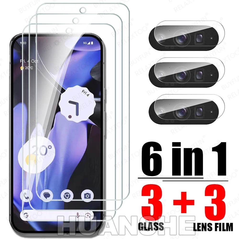 6in1 Crystal HD Tempered Glass Screen Protector for Google Pixel 10 Pro XL 9 9a 8 Pro 8a 7 7a 6 6a 5G
6in1 Crystal HD Tempered Glass Screen Protector for Google Pixel 10 Pro XL 9 9a 8 Pro 8a 7 7a 6 6a 5G