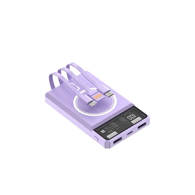 10000mAh powerbank Magnetic Wireless 22.5W Ultra Super Fast Charging With cable Power Bank for Iphone15 14 13 Samsung Xiaomi
10000mAh powerbank Magnetic Wireless 22.5W Ultra Super Fast Charging With cable Power Bank for Iphone15 14 13 Samsung Xiaomi