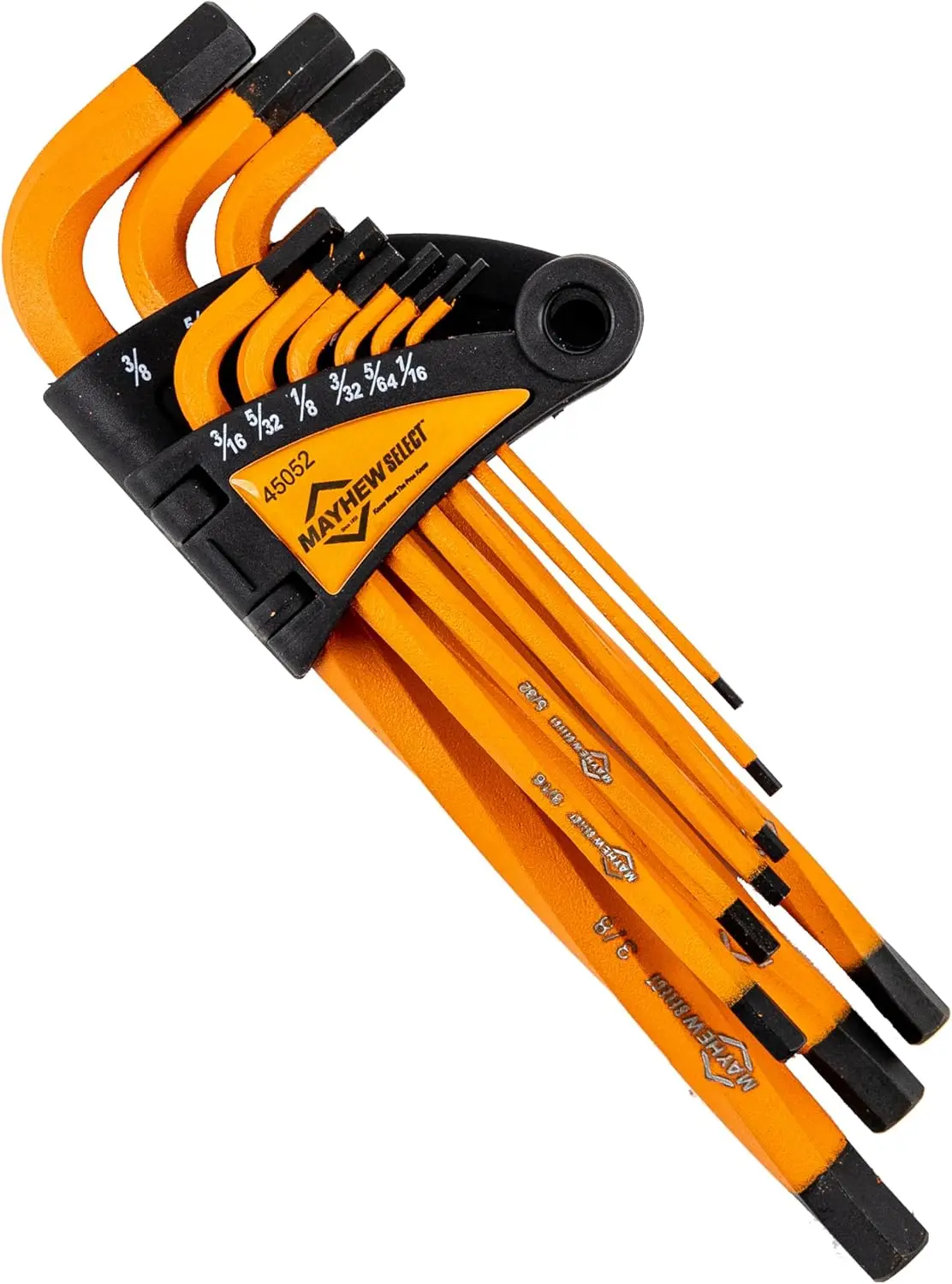 Select 45052 SAE Twisted Hex Key Set, 9-Piece
Select 45052 SAE Twisted Hex Key Set, 9-Piece