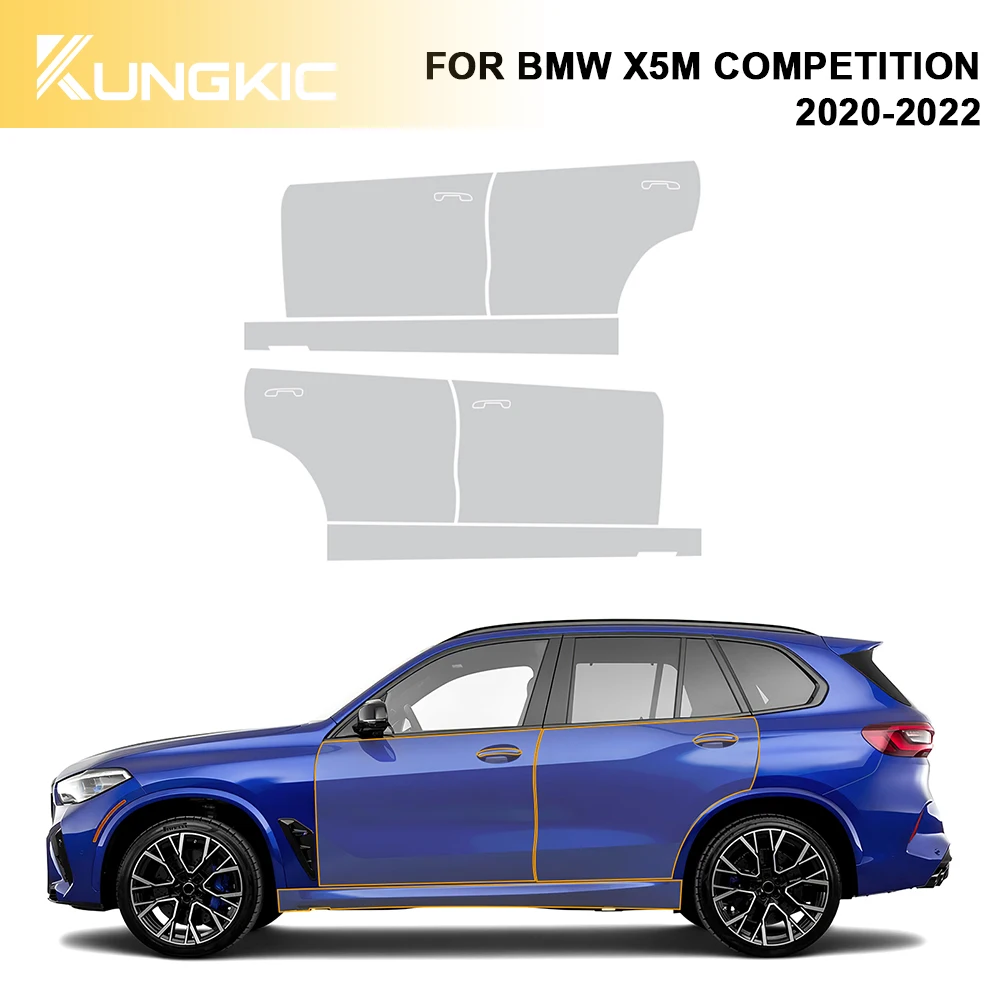 for BMW X5 M COMPETITION TPU Invisible Transparent Car Body Sticker Front Rear Exterior Protective Film Anti Scratch Resistant
for BMW X5 M COMPETITION TPU Invisible Transparent Car Body Sticker Front Rear Exterior Protective Film Anti Scratch Resistant