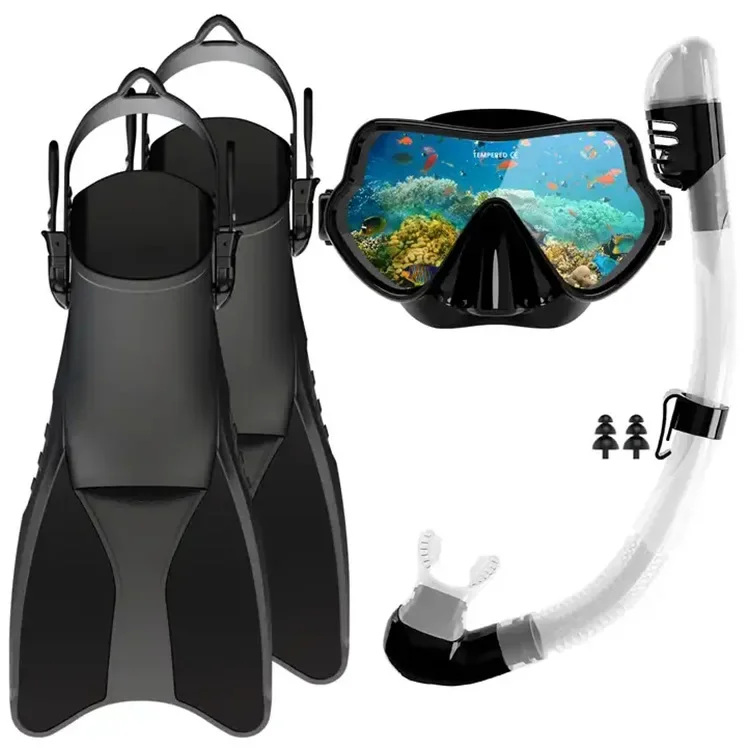 Three Treasures Of Diving Set Silicone Diving Mirror Fully Dry Breathing Tube Adjustable Foot Fin Frog Shoes Equipment
Three Treasures Of Diving Set Silicone Diving Mirror Fully Dry Breathing Tube Adjustable Foot Fin Frog Shoes Equipment