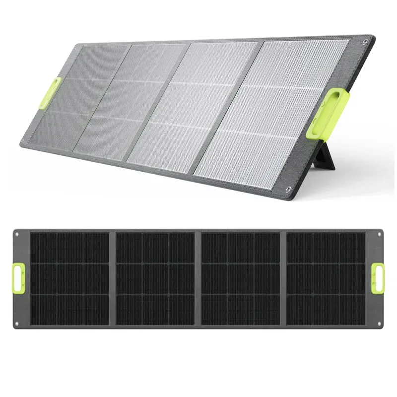 Portable Waterproof Foldable Solar Panel Kit 100W to 400W Charging Capacity for Outdoor Camping
Portable Waterproof Foldable Solar Panel Kit 100W to 400W Charging Capacity for Outdoor Camping