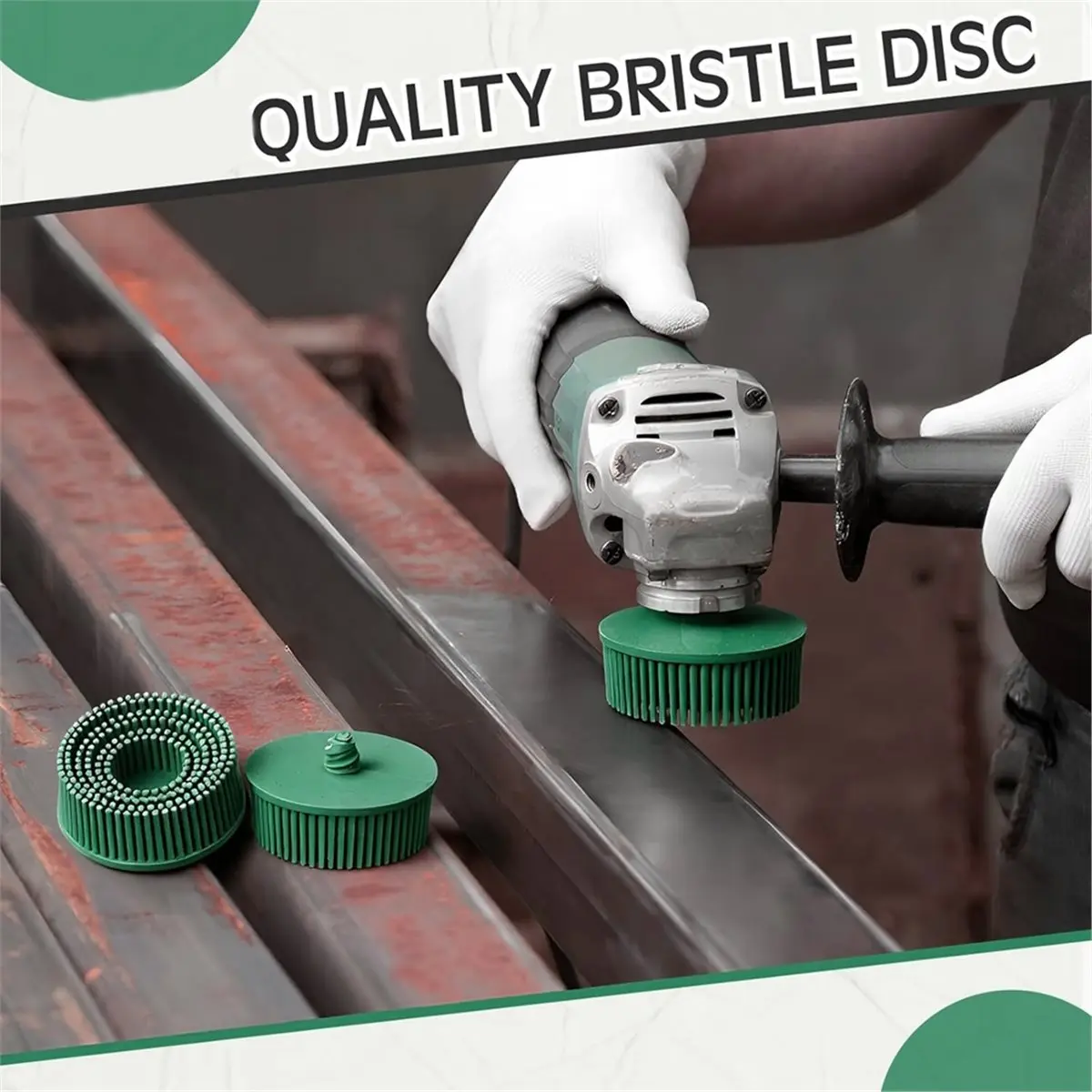 ABFW 10 Pc 2 Inch Bristle Disc Grit 50 Abrasive Coating Removal Disc Deburring Electric Brush Tapered Coarse Bristle Brush
ABFW 10 Pc 2 Inch Bristle Disc Grit 50 Abrasive Coating Removal Disc Deburring Electric Brush Tapered Coarse Bristle Brush