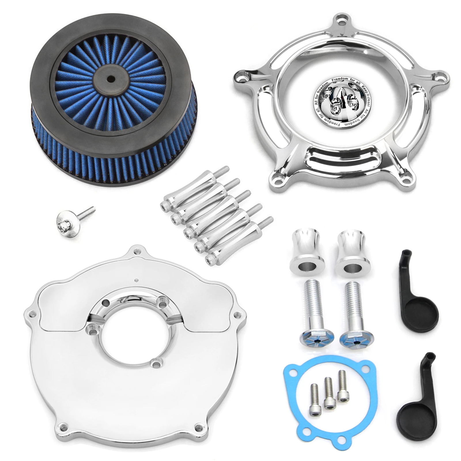 Chromed Turbine Spike for harley sportster Spike Air Cleaner Intake Filter for Sportster XL 883 1200 48 72 1991-2022
Chromed Turbine Spike for harley sportster Spike Air Cleaner Intake Filter for Sportster XL 883 1200 48 72 1991-2022