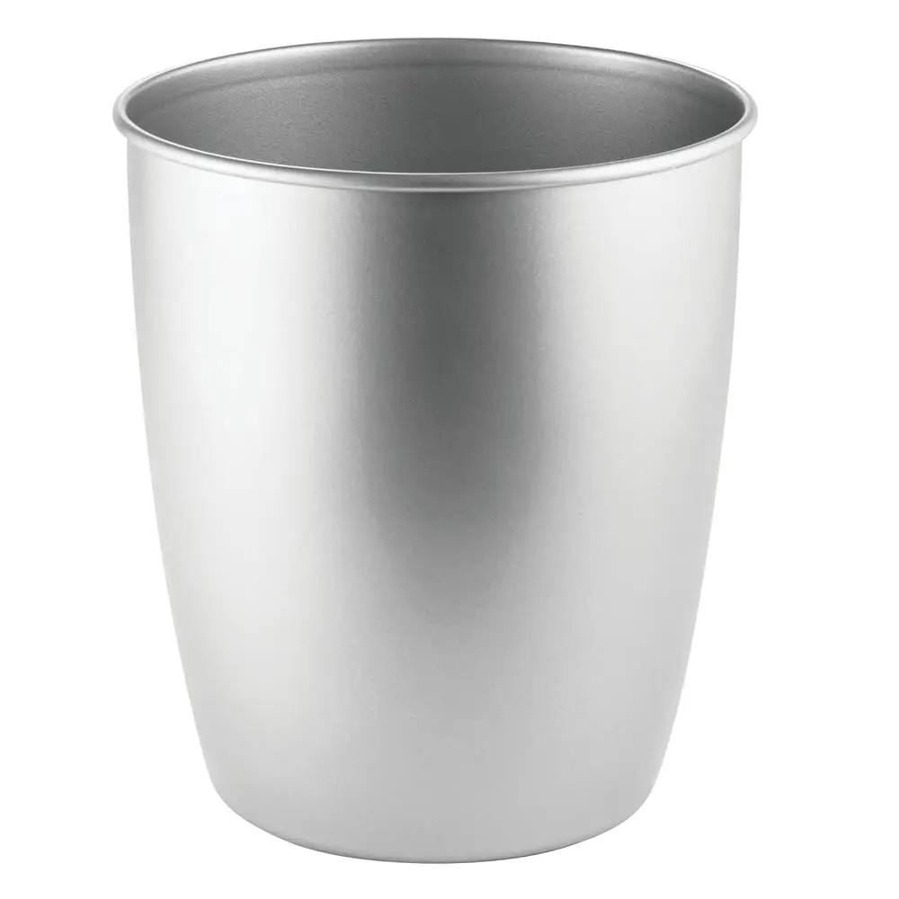 Small Steel Round Trash Can Bucket - 1.5 Gallon Wastebasket, Garbage Container Bin for Bathroom, Powder Room, Bedroom, Kitch
Small Steel Round Trash Can Bucket - 1.5 Gallon Wastebasket, Garbage Container Bin for Bathroom, Powder Room, Bedroom, Kitch