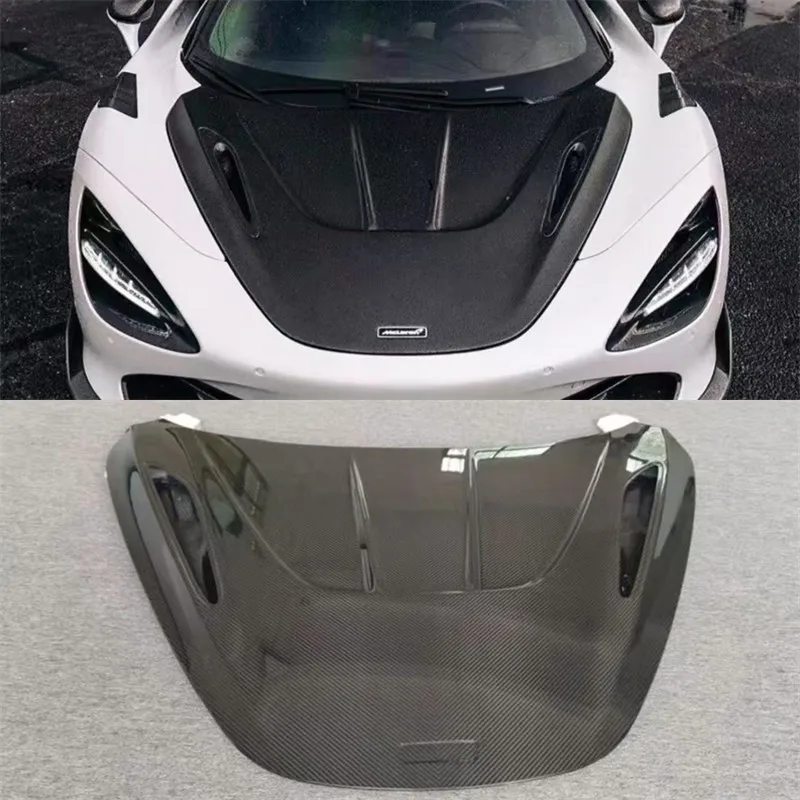 For McLaren 720S Real Dry Carbon Fiber Hood Engine Cover Hood Car Headliner Hood Cover Upgrade Auto Parts Kit
For McLaren 720S Real Dry Carbon Fiber Hood Engine Cover Hood Car Headliner Hood Cover Upgrade Auto Parts Kit