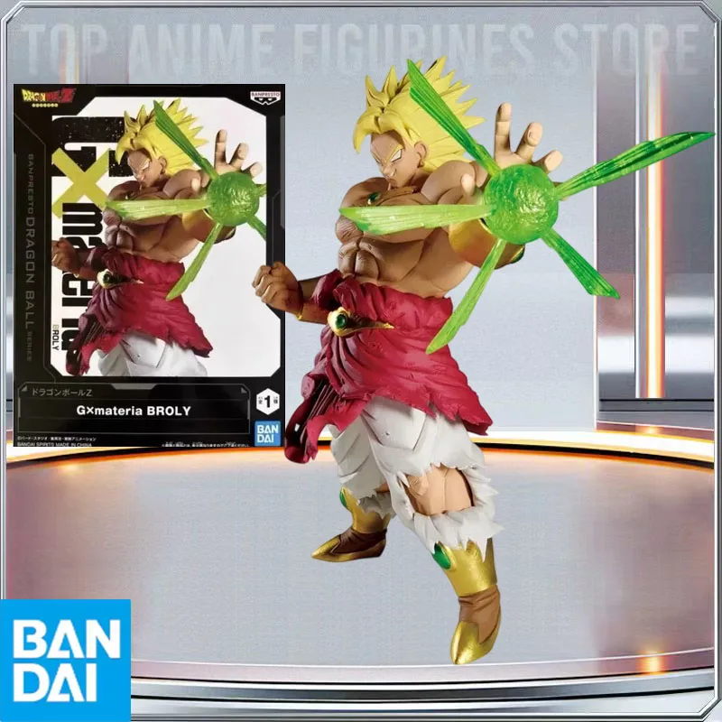 BANDAI Genuine Banpresto GxMateria Dragon Ball Z Super Saiya BROLY 22CM Action Anime Figure Collection Model Toys Holiday Gift
BANDAI Genuine Banpresto GxMateria Dragon Ball Z Super Saiya BROLY 22CM Action Anime Figure Collection Model Toys Holiday Gift