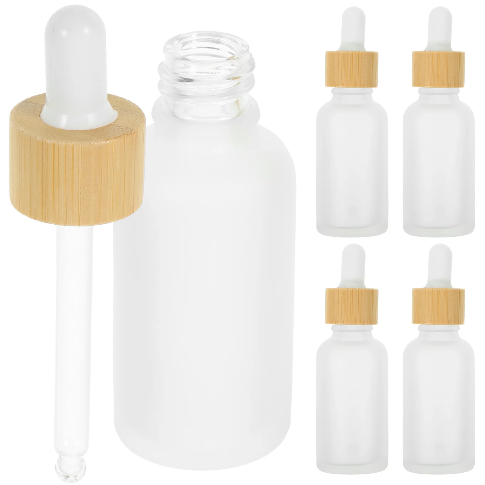 5 Pcs Liquid For Electronic Liquid For Electronic Glass Dropper Bottle with Bamboo Lid Exquisite Bottles Small Makeup
5 Pcs Liquid For Electronic Liquid For Electronic Glass Dropper Bottle with Bamboo Lid Exquisite Bottles Small Makeup