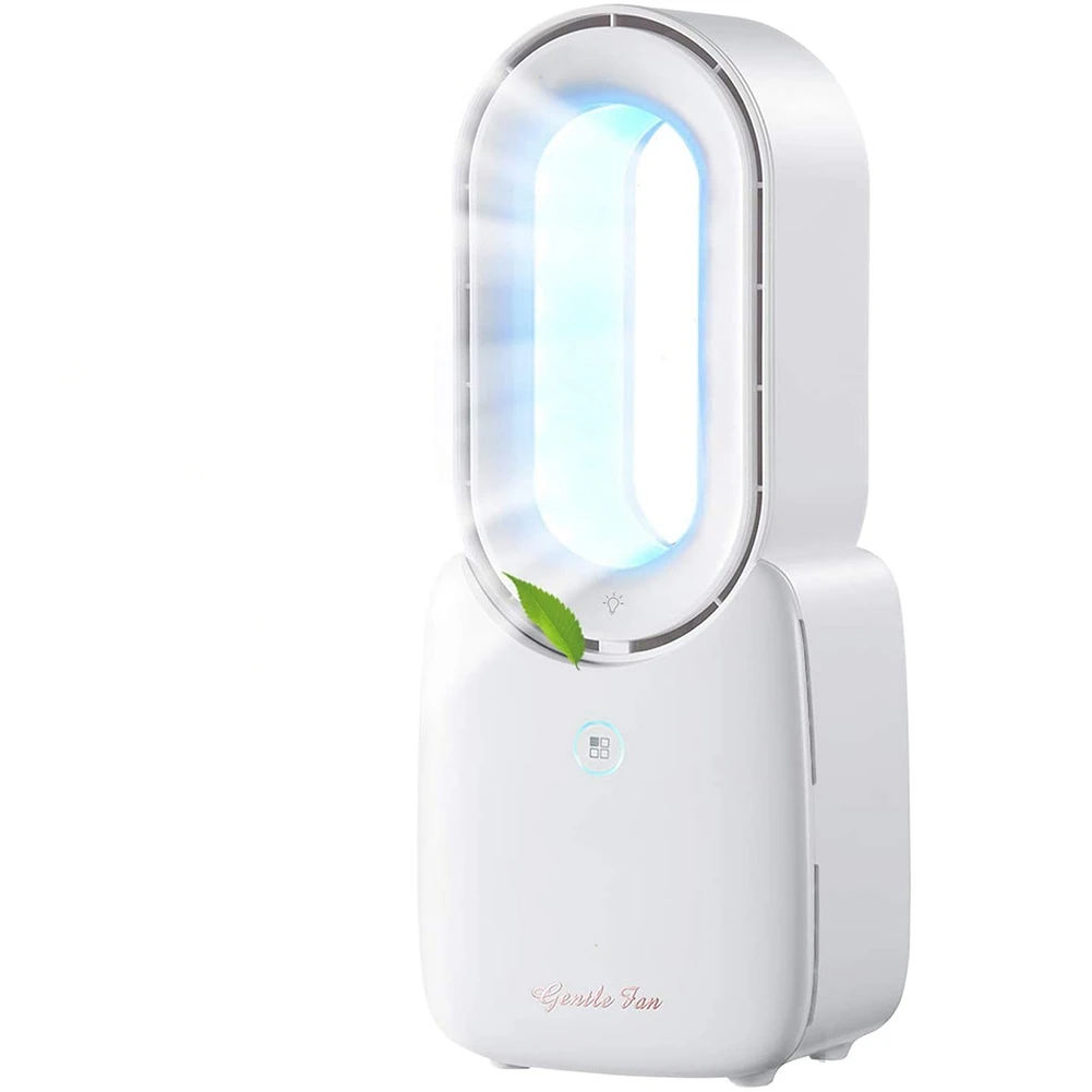 Bladeless Fan, Table Fan Air Cooler Small Table Fan Rechargeable Battery USB Personal Fan, for Office Bedroom White
Bladeless Fan, Table Fan Air Cooler Small Table Fan Rechargeable Battery USB Personal Fan, for Office Bedroom White