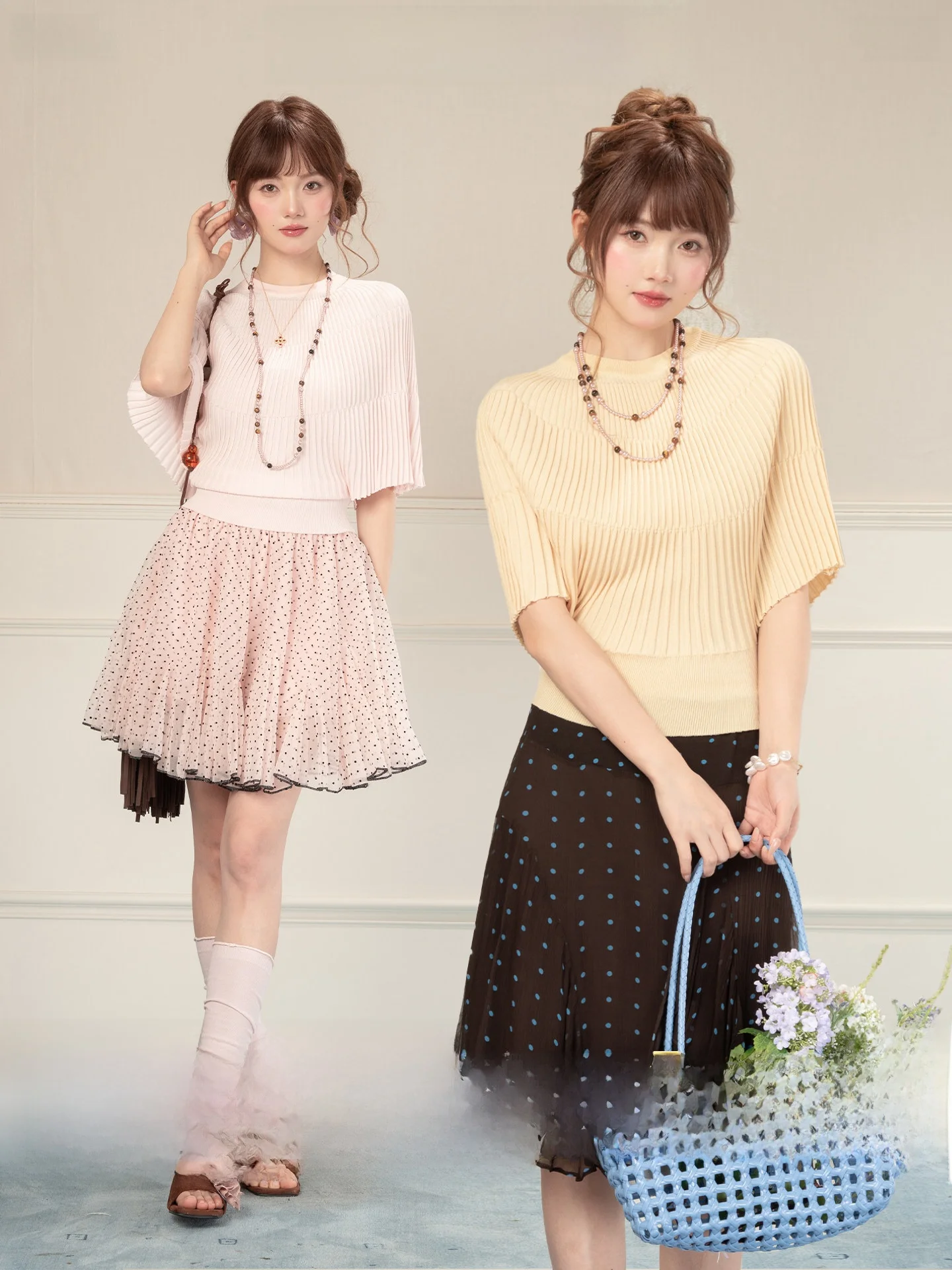 Heynew Yellow round Neck Striped mid Sleeve Knitted Sweater Women Summer Loose Waist Slimming Intellectual Top
Heynew Yellow round Neck Striped mid Sleeve Knitted Sweater Women Summer Loose Waist Slimming Intellectual Top
