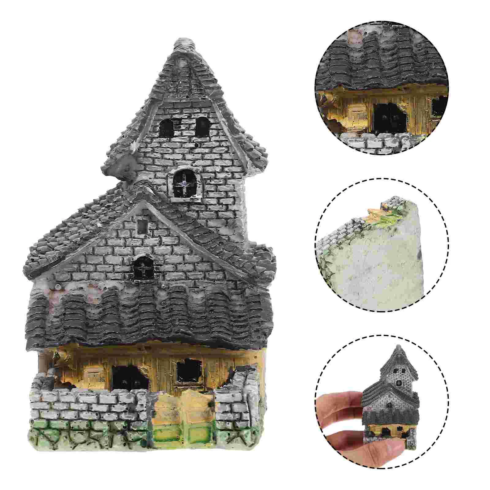 Hay Mini Stone House Tiny Houses Miniature Decoration Small Resin Micro Landscape Garden Little
Hay Mini Stone House Tiny Houses Miniature Decoration Small Resin Micro Landscape Garden Little