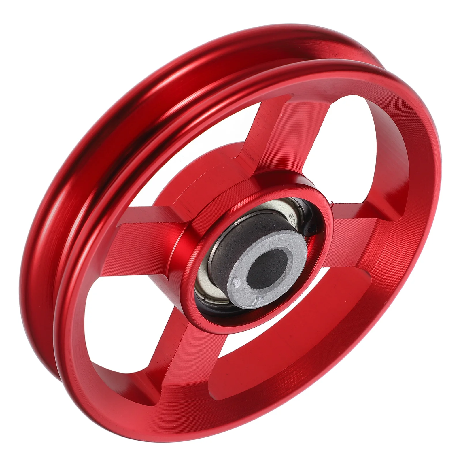 1pc Aluminum Alloy Pulley Wheel Bracket Fitness Pulley Home Gym Fitness Equipment Smooth Surface Lat Machine Building 9.5x2.5 Cm 
1pc Aluminum Alloy Pulley Wheel Bracket Fitness Pulley Home Gym Fitness Equipment Smooth Surface Lat Machine Building 9.5x2.5 Cm