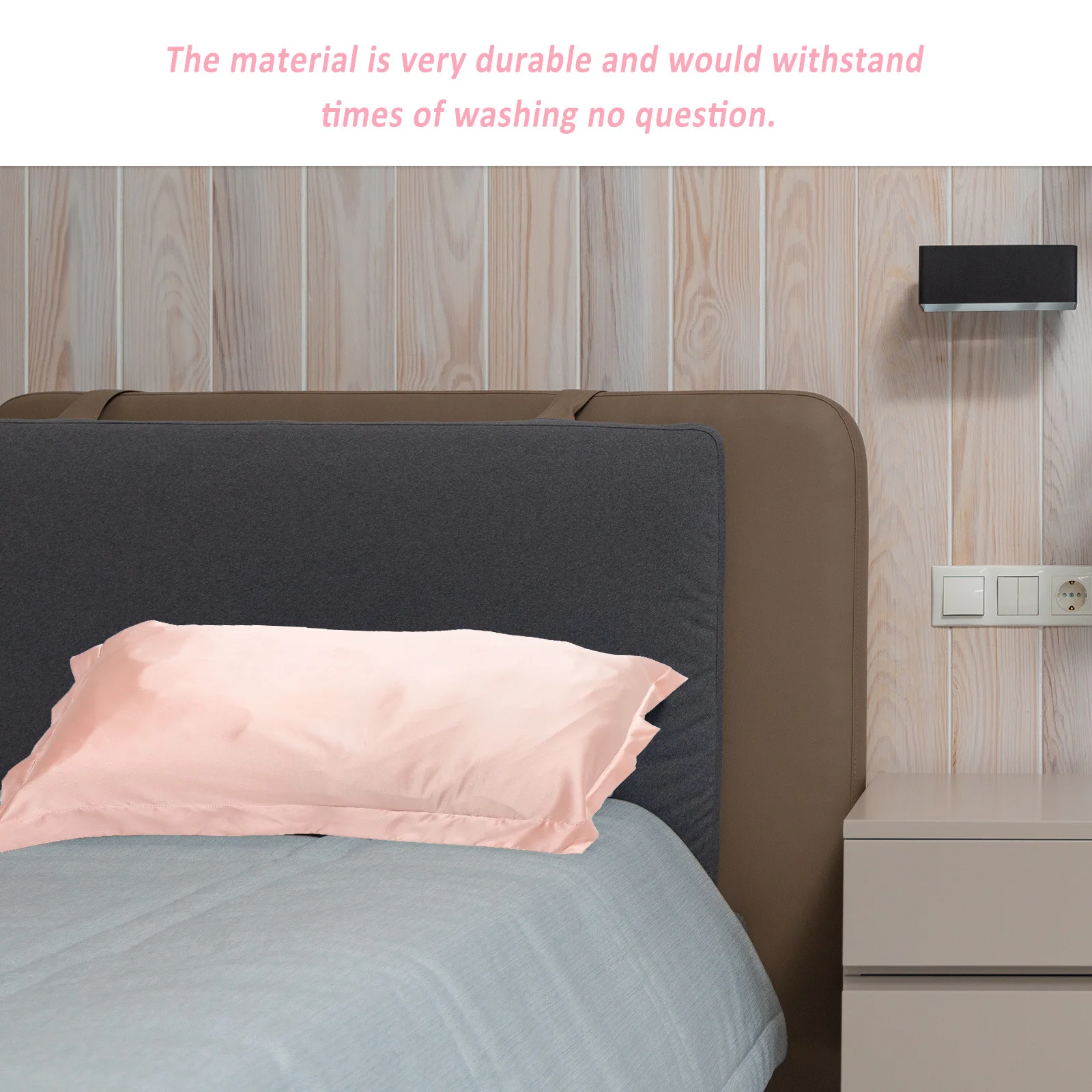 2pc Ice Silk Pillow Case Soft Smooth Luxury Queen Size Wash Resistant Fabric Cover Plain Home
2pc Ice Silk Pillow Case Soft Smooth Luxury Queen Size Wash Resistant Fabric Cover Plain Home