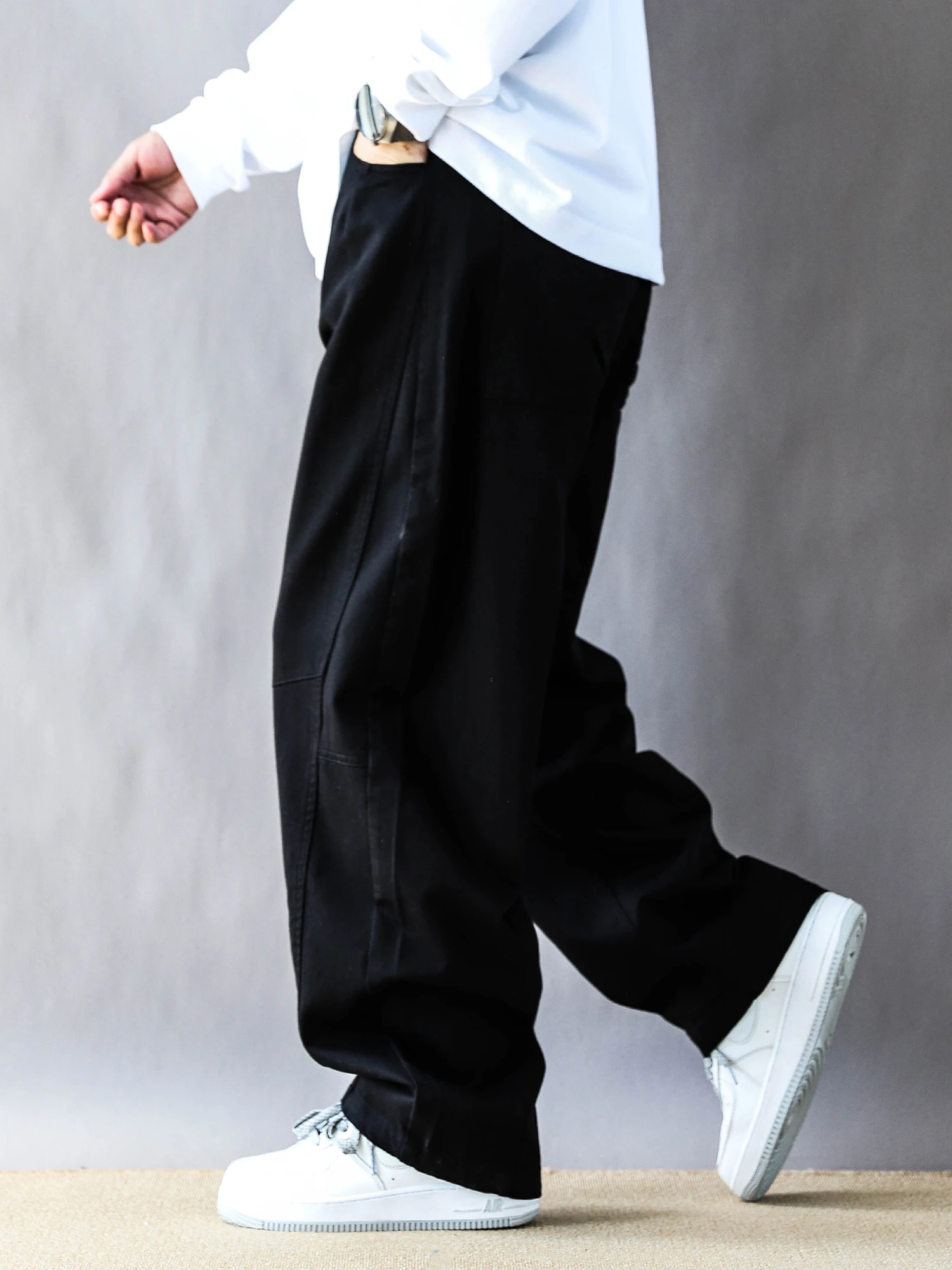 Retro Japanese Sle Men's Casual Pants Spring Autumn Straight Leg Loose Fit Bla American High Street Trendy Youthwear
Retro Japanese Sle Men's Casual Pants Spring Autumn Straight Leg Loose Fit Bla American High Street Trendy Youthwear