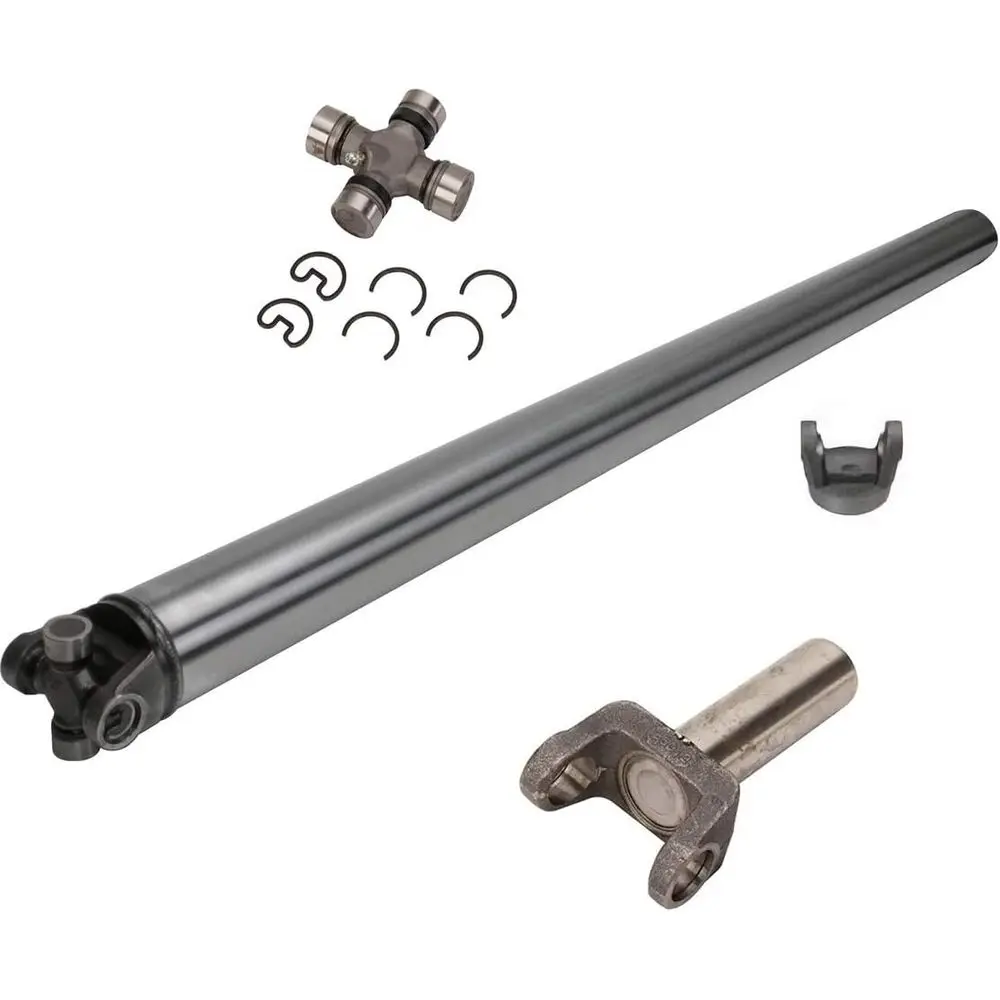 Custom Steel Driveshaft Kit, 1310 U-Joint Series, 3 O.D., 50 Length, GM 27 Spline Slip Yoke Included
Custom Steel Driveshaft Kit, 1310 U-Joint Series, 3 O.D., 50 Length, GM 27 Spline Slip Yoke Included