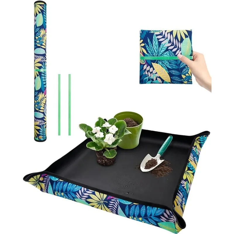 50CM Planting Mat Oxford Cloth Plant Repotting Mat Foldable Waterproof Gardening Potting Pad Flower Pots Transplanting Mats
50CM Planting Mat Oxford Cloth Plant Repotting Mat Foldable Waterproof Gardening Potting Pad Flower Pots Transplanting Mats