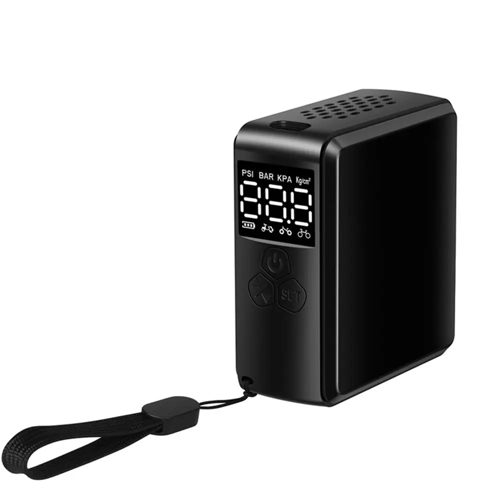 Smart Air Pump Tiny Portable Wireless Electric Air Pump with LED 150 PSI High Pressure for Cars Bicycles Electric Bikes
Smart Air Pump Tiny Portable Wireless Electric Air Pump with LED 150 PSI High Pressure for Cars Bicycles Electric Bikes