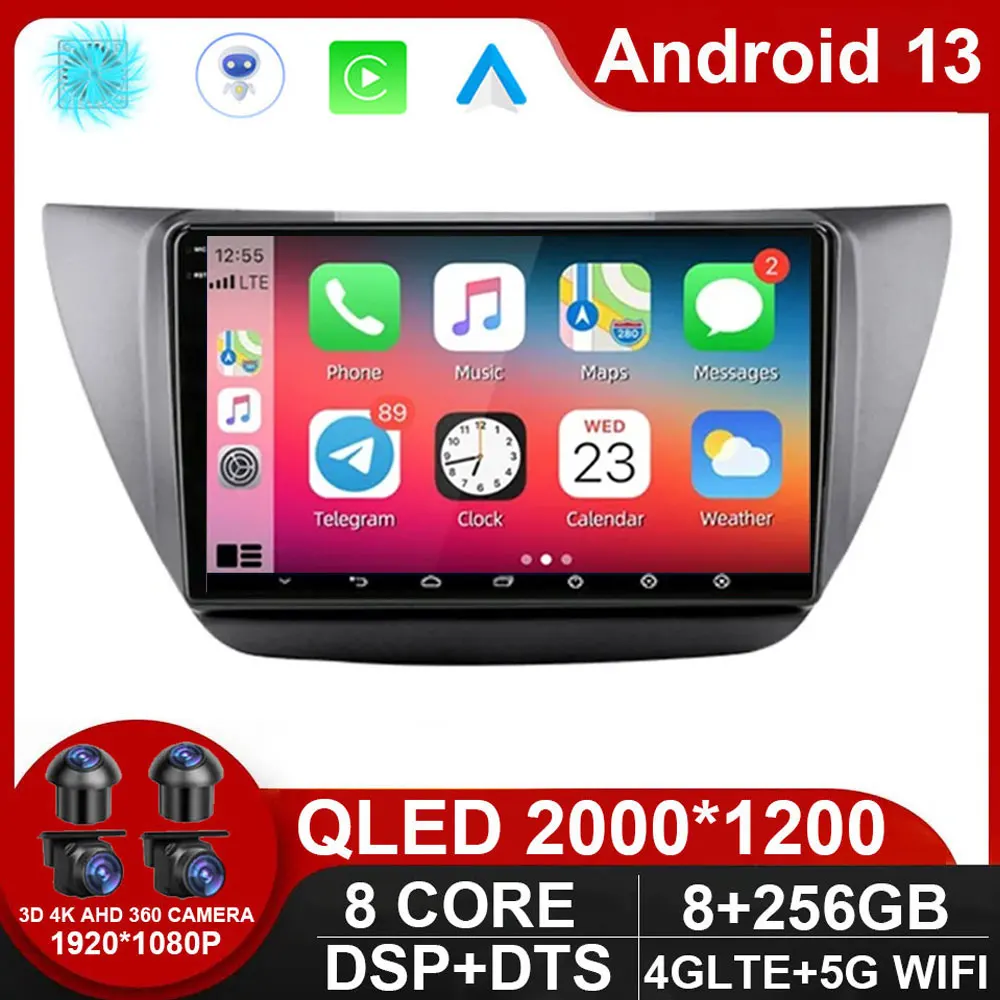 Автомагнитола для Mitsubishi Lancer 9 CS 2000-2010 Android 13, мультимедийный видеоплеер, 2Din, GPS, Carplay, DVD, стерео, без DVD
Автомагнитола для Mitsubishi Lancer 9 CS 2000-2010 Android 13, мультимедийный видеоплеер, 2Din, GPS, Carplay, DVD, стерео, без DVD