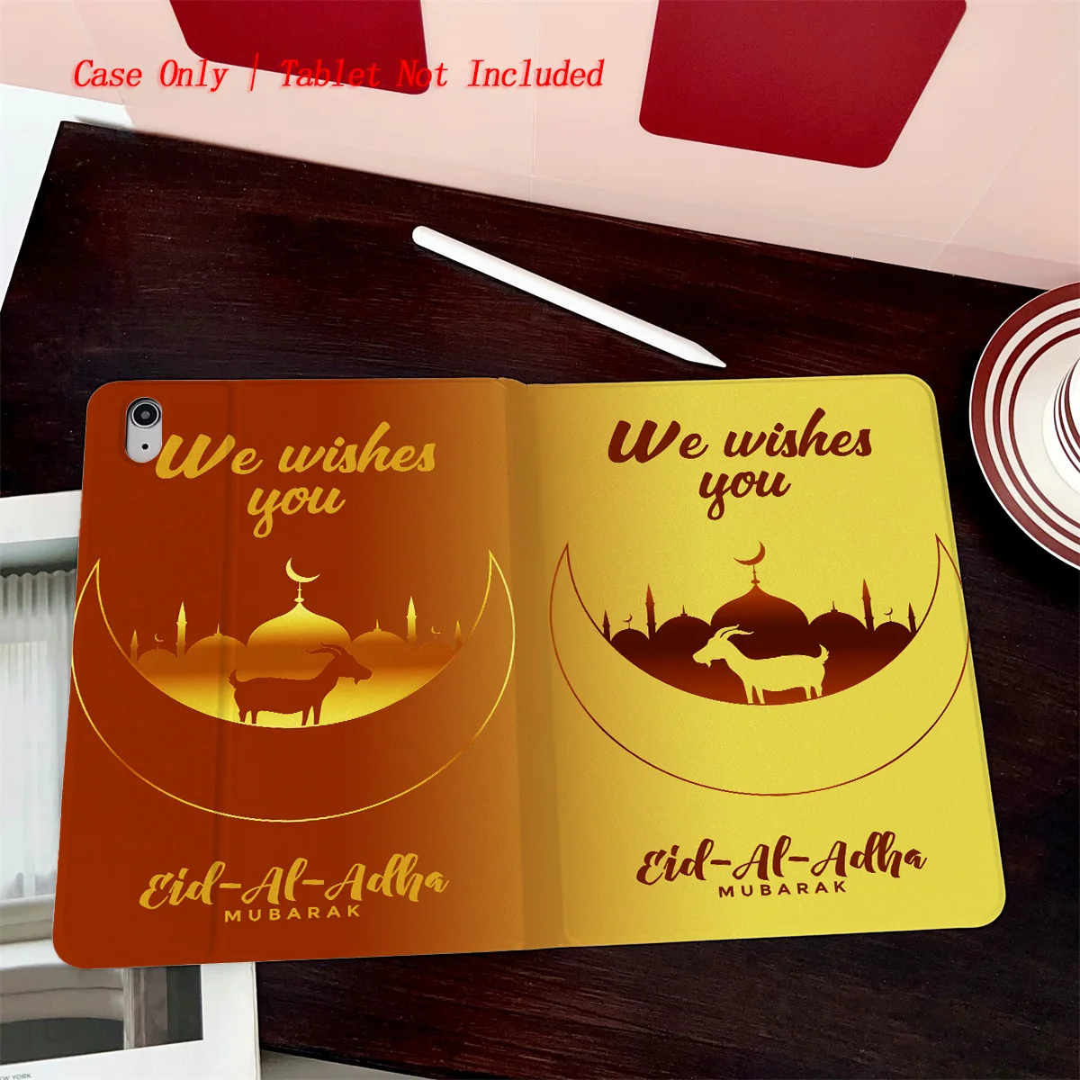 Simple Fresh Style iPad Book Cover with Pen Slot & AB-Side Printed Design for Multiple Apple Models, Durable
Simple Fresh Style iPad Book Cover with Pen Slot & AB-Side Printed Design for Multiple Apple Models, Durable