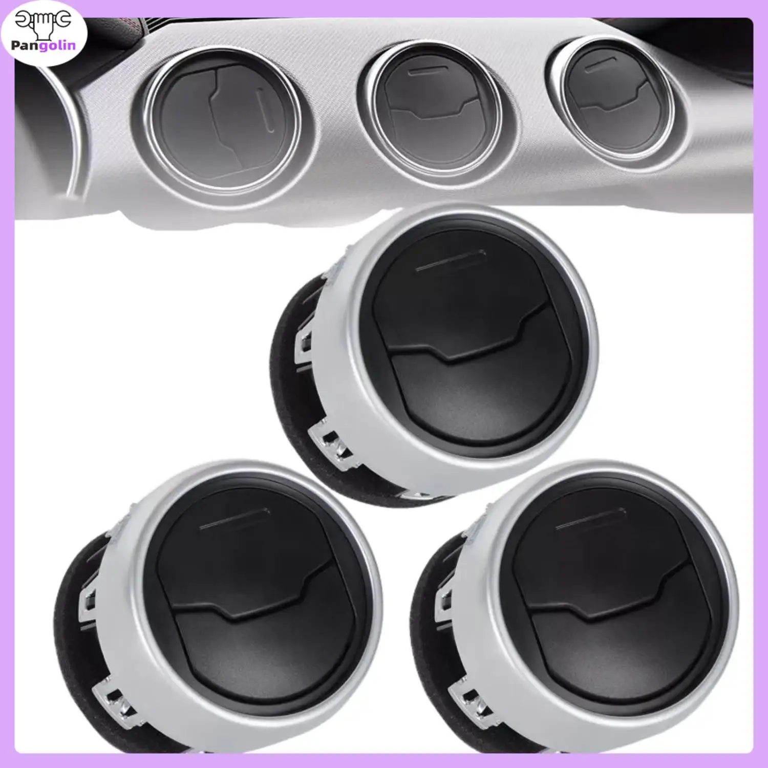 3pcs FR3Z-19893-AE Center Dashboard A/C Air Vent Louvre For 2015-2020 Ford Mustang New Car Accessories
3pcs FR3Z-19893-AE Center Dashboard A/C Air Vent Louvre For 2015-2020 Ford Mustang New Car Accessories