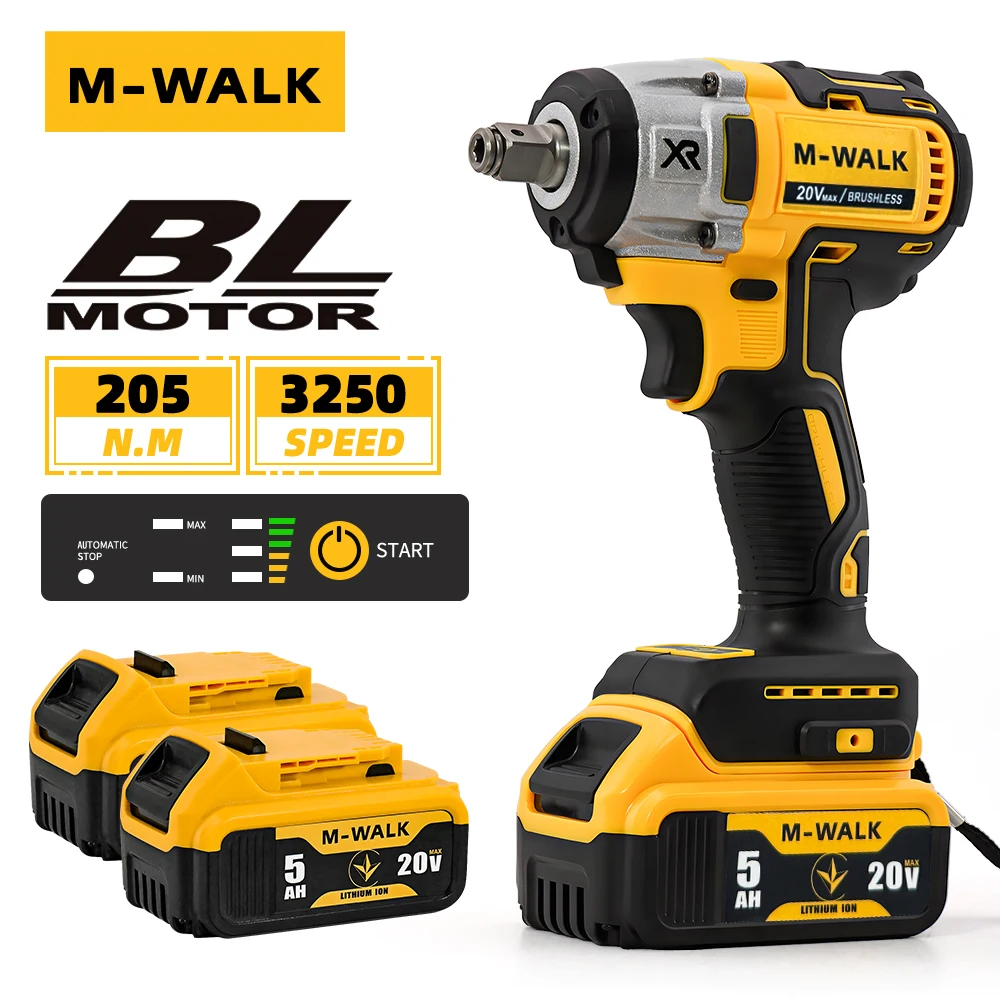 For Dewalt 20V Battery Pin Cordless Electric Wrench 205N.m Brushless 1/2'' Socket Car Truck Repair Screwdriver DCF880 Power Tool
For Dewalt 20V Battery Pin Cordless Electric Wrench 205N.m Brushless 1/2'' Socket Car Truck Repair Screwdriver DCF880 Power Tool