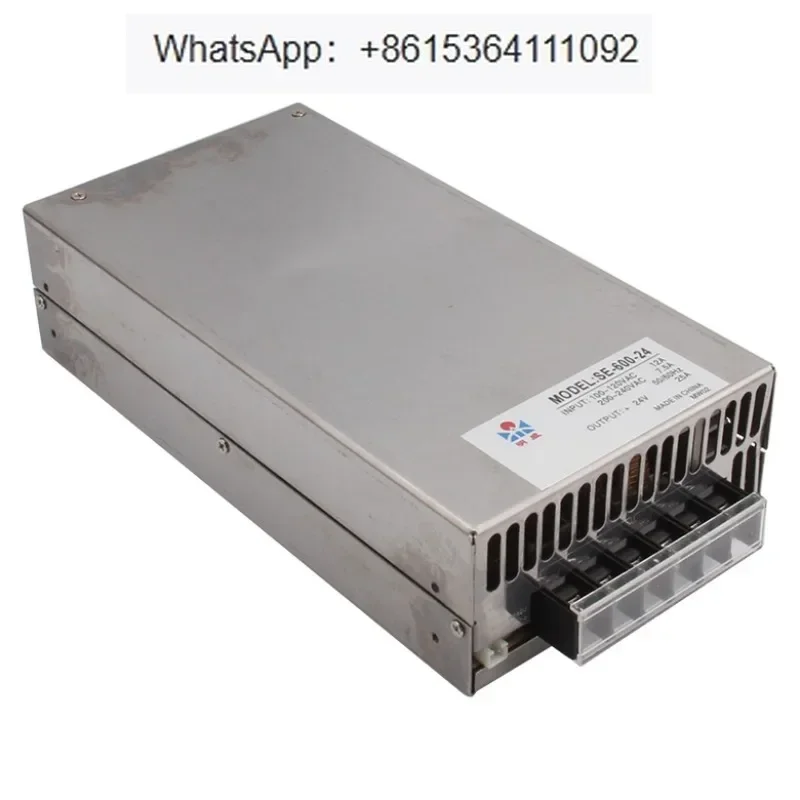 600W 48V Switching Power Supply SE-600-48 48V12.5A High Power Switching Power Supply
600W 48V Switching Power Supply SE-600-48 48V12.5A High Power Switching Power Supply
