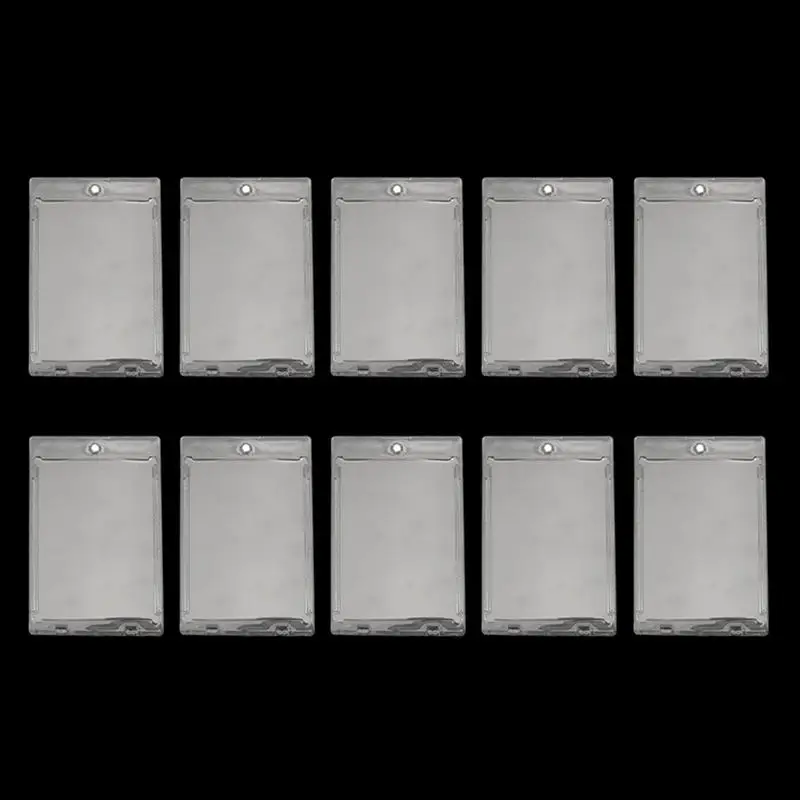 1/5/10pcs Transparent Case Clear Cards Brick Sleeves for Game K-pop Idol Photo Card Protective Case Frame Display Stand Kit
1/5/10pcs Transparent Case Clear Cards Brick Sleeves for Game K-pop Idol Photo Card Protective Case Frame Display Stand Kit